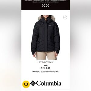 Columbia Women's Black Puffer Jacket